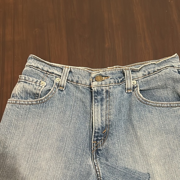 Levi’s 550 Denim High Waist Distressed Cutoff Shorts Size 4 - Picture 6 of 10